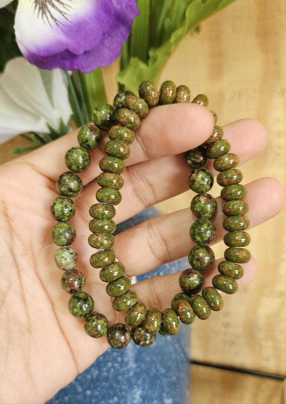 2PCS Natural Stone Bracelet